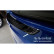 Black stainless steel Rear bumper protector suitable for Skoda Octavia IV Liftback 2020- 'Ribs', Thumbnail 2