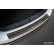 Black stainless steel rear bumper protector suitable for Skoda Octavia Scout (NX5) 2020 - 'Ribs', Thumbnail 4