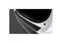 Black Stainless Steel Rear Bumper Protector suitable for Suzuki Vitara II 2015-2018 & FL 2018- incl. Hybrid 'Rib