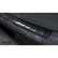 Black stainless steel Rear bumper protector suitable for Volkswagen Golf VIII HB 5-door 2020- 'Ribs', Thumbnail 3