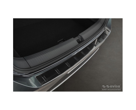 Black Stainless Steel Rear Bumper Protector suitable for Volkswagen T-Roc & T-Roc Cabrio 2017-2022 & Facelift 20, Image 3