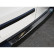 Black stainless steel rear bumper protector Volkswagen Crafter TGE 2017- 'Ribs', Thumbnail 4