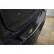 Black stainless steel rear bumper protector Volkswagen Touran II 2015- 'Ribs'
