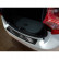 Black stainless steel rear bumper protector Volvo V60 2010- 'Ribs'