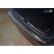 Black stainless steel rear bumper protector Volvo V90 9 / 2016- 'Ribs'