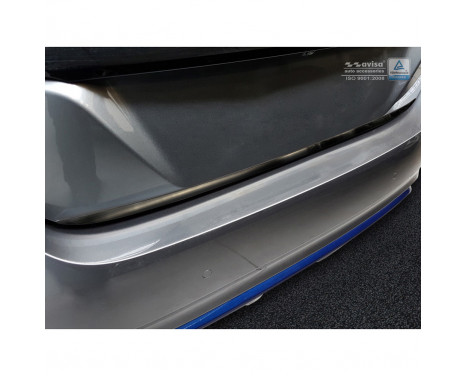 Black stainless steel trunk trim suitable for Nissan Leaf II 2017-