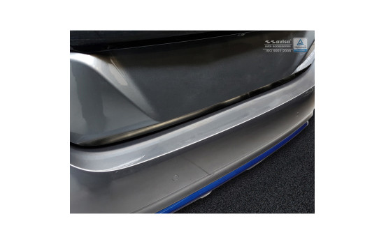 Black stainless steel trunk trim suitable for Nissan Leaf II 2017-