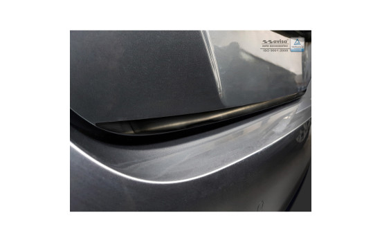 Black stainless steel trunk trim suitable for Nissan Leaf II 2017-, Image 2