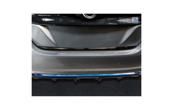 Black stainless steel trunk trim suitable for Nissan Leaf II 2017-, Image 3