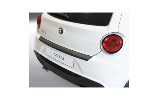 Bumper protector suitable for Alfa Romeo Mito 2008- Black