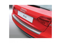 Bumper protector suitable for Audi A4 Avant 2008-2012 Silver