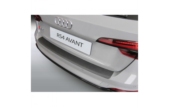 Bumper protector suitable for Audi RS4 Avant 10/2017- Black