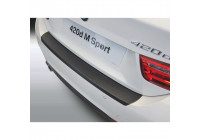 Bumper protector suitable for BMW 4-Series F36 Gran Coupe 4/2014- 'M-Sport' Black
