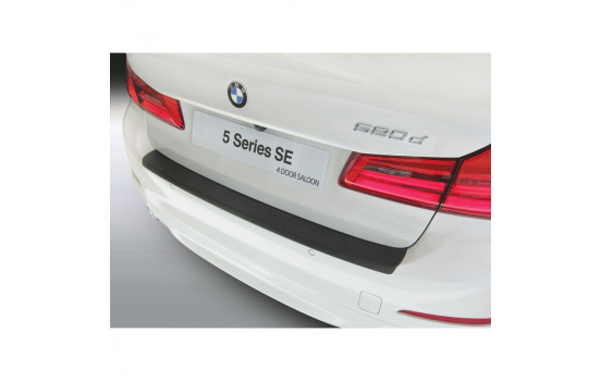 Bumper protector suitable for BMW 5-Series G30 Sedan SE 10/2016- Black
