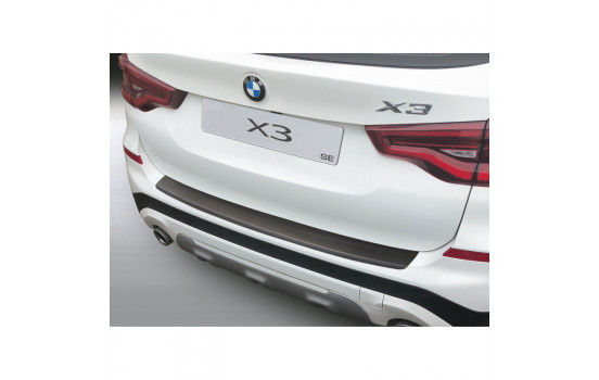 Bumper protector suitable for BMW X3 (G01) 10/2017- Black