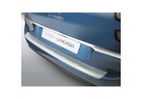 Bumper protector suitable for Citroën C4 Grand Picasso 7-passenger 9/2013- Silver