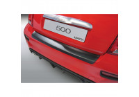 Bumper protector suitable for Fiat 500 Abarth 4/2016- Black