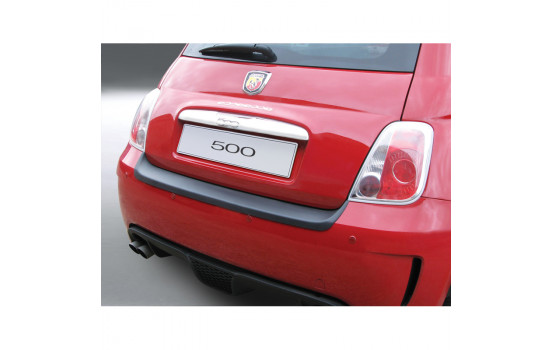 Bumper protector suitable for Fiat 500 Abarth Black