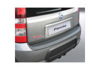 Bumper protector suitable for Fiat Panda 100HP 3 doors 2006- Black