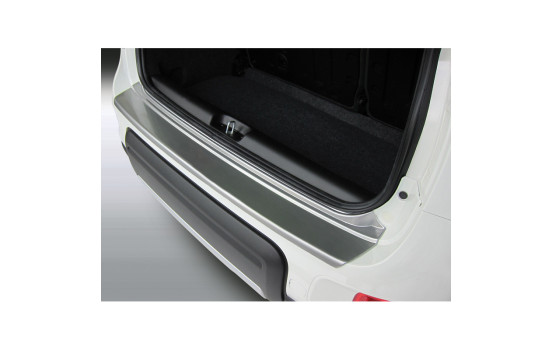 Bumper protector suitable for Fiat Panda 4x4/Trekking 3/2012- 'Brushed Alu' Look, Image 2