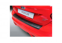 Bumper protector suitable for Ford Grand C-Max 12/2010- 'Ribbed' Black