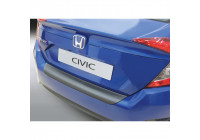 Bumper protector suitable for Honda Civic X Sedan SE/EX 5/2017- Black