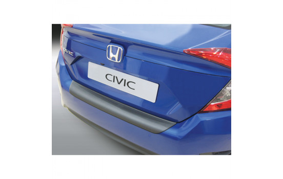 Bumper protector suitable for Honda Civic X Sedan SE/EX 5/2017- Black