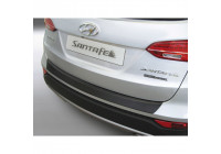 Bumper protector suitable for Hyundai Santa FE 2012- Black