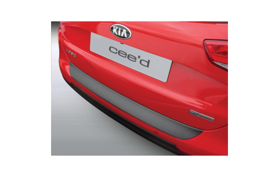 Bumper protector suitable for Kia Cee'd Sporty Wagon 9/2012- Black
