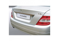 Bumper protector suitable for Mercedes-Benz C-Class W204 Sedan 2007- Silver