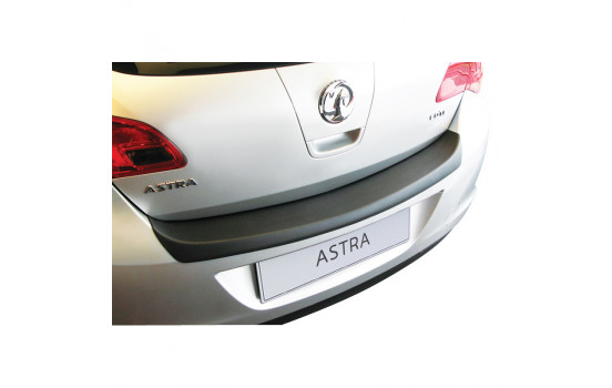 Bumper protector suitable for Opel Astra J 5 doors 12/2009-9/2012 Black