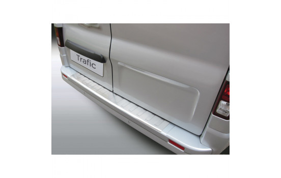 Bumper protector suitable for Opel Vivaro/Renault Trafic 10/2014- Silver