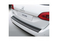 Bumper protector suitable for Peugeot 308 SW 5/2014- Black