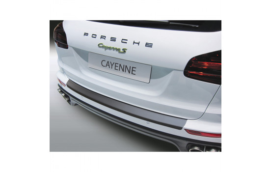 Bumper protector suitable for Porsche Cayenne 11/2014- Black