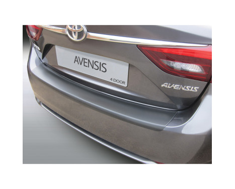 Bumper protector suitable for Toyota Avensis 4-door 6/2015- Black