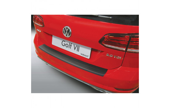 Bumper protector suitable for Volkswagen Golf VII Variant Facelift 2017- Black