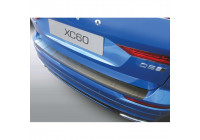 Bumper protector suitable for Volvo XC60 2017- 'Ribbed' Black