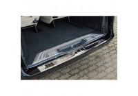 Chrome stainless steel bumper protector suitable for Mercedes Vito / V-Class 2014- 'Ribs'