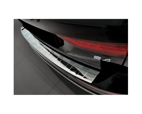 Chrome stainless steel bumper protector suitable for Volvo V60 II / V60 II Cross Country 2018- & V60 II Plus