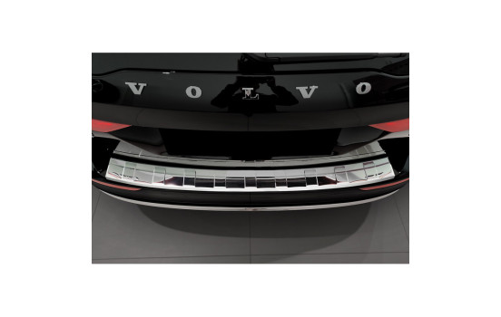 Chrome stainless steel bumper protector suitable for Volvo V60 II / V60 II Cross Country 2018- & V60 II Plus, Image 2