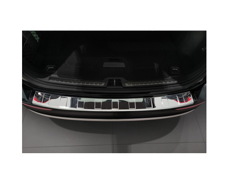 Chrome stainless steel bumper protector suitable for Volvo V60 II / V60 II Cross Country 2018- & V60 II Plus, Image 4
