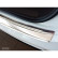 Chrome stainless steel rear bumper protector Audi Q8 2018 - 'Ribs', Thumbnail 2