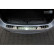 Chrome stainless steel rear bumper protector BMW 5-Series F11 Touring 2010- 'Ribs', Thumbnail 3