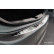 Chrome Stainless Steel Rear Bumper Protector suitable for Mercedes C-Class Sedan (W206) 2021- 'Ribs', Thumbnail 4