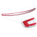 Chrome Stainless Steel Rear Bumper Protector suitable for Mercedes C-Class Sedan (W206) 2021- 'Ribs', Thumbnail 7
