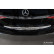 Chrome Stainless Steel Rear Bumper Protector suitable for Mercedes S-Class (W223) 2020- 'Ribs', Thumbnail 2