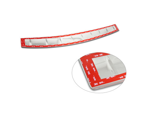 Chrome Stainless Steel Rear Bumper Protector suitable for Volkswagen Passat Variant (CJ5) 2023- 'Ribs', Image 7