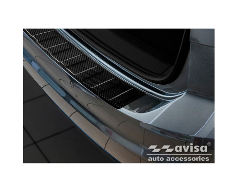 Genuine 3D Carbon Bumper protector fits Volkswagen Golf Sportsvan 2014-2017 & FL 2017- 'Ri, Image 4