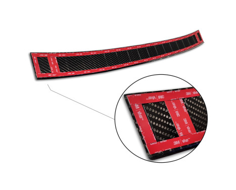 Genuine 3D Carbon Bumper protector fits Volkswagen Golf Sportsvan 2014-2017 & FL 2017- 'Ri, Image 6