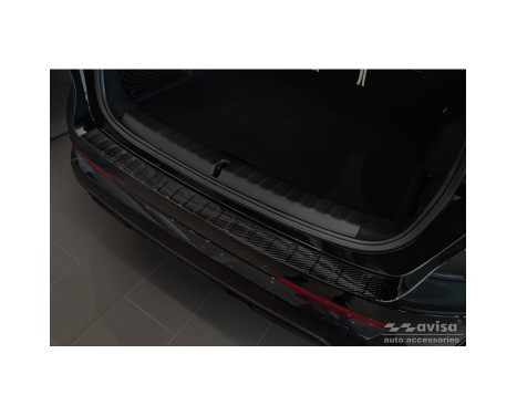 Genuine 3D Carbon Bumper protector suitable for BMW X1 (U11) 2022- 'Ribs', Image 2